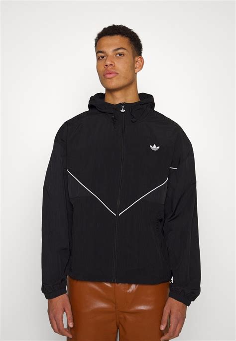 adidas originals auz001 jacke schwarz 90er|Adidas originals windbreakers.